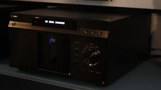 Sony's Prototype 400-Disc Blu-ray Mega Changer Spied in Dark Corner